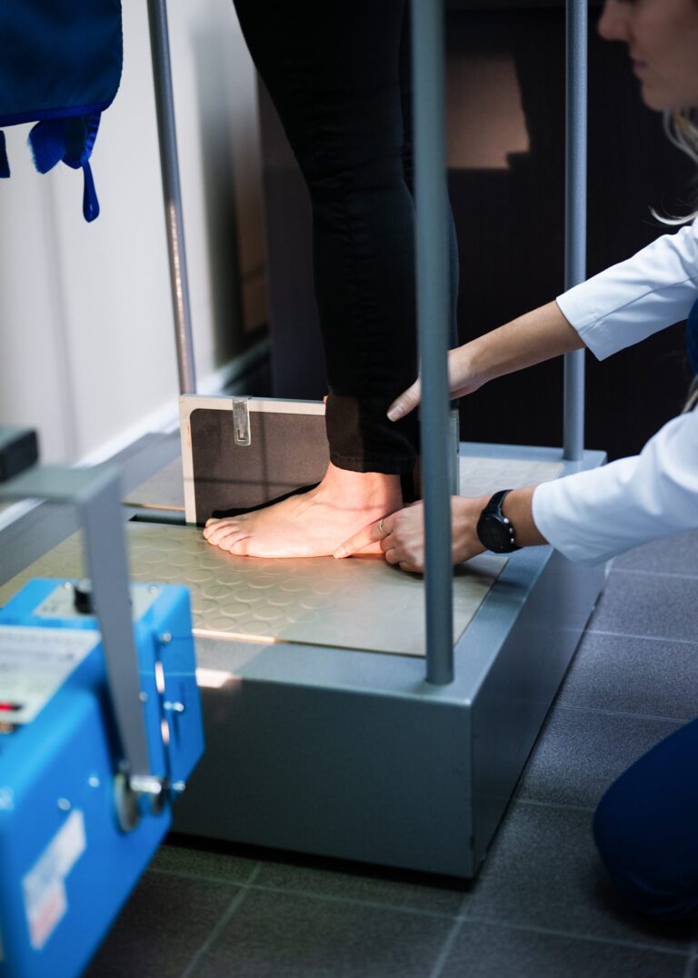 radiographie du pied